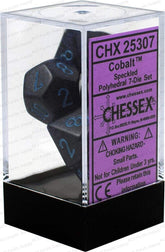 CHESSEX - Dados Poliédricos Speckled Cobalt - Gamesmart
